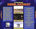 Star Wars: Rebel Assault - zadn CD obal