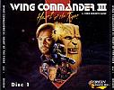 Wing Commander 3: The Heart of Tiger - zadn CD obal