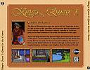 King's Quest I: Quest For The Crown (Remake) - zadn CD obal