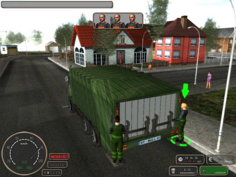 Garbage Truck Simulator - screenshot 2