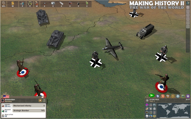 Making History II: The War of the World - screenshot 2