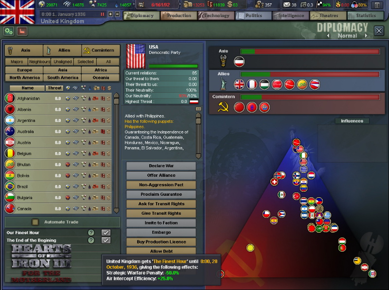 Hearts of Iron 3: For the Motherland - screenshot 12