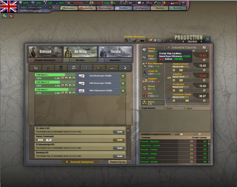 Hearts of Iron 3: For the Motherland - screenshot 4