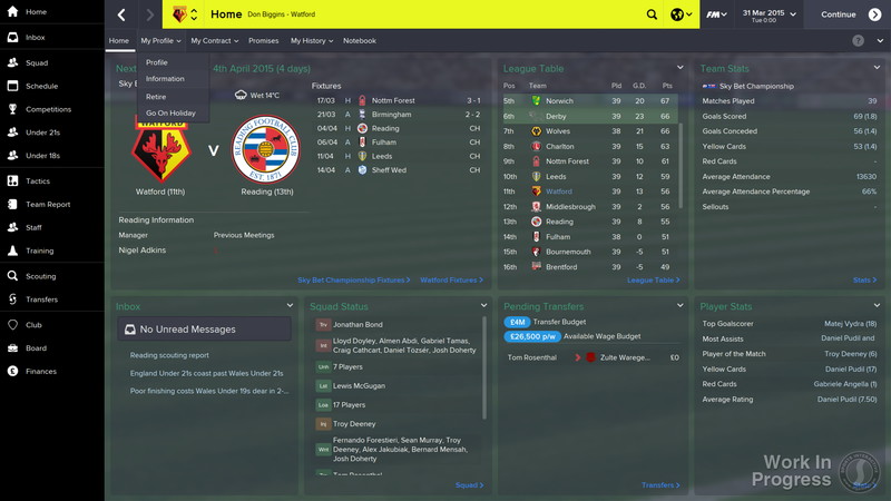 Football Manager 2015 - screenshot 8