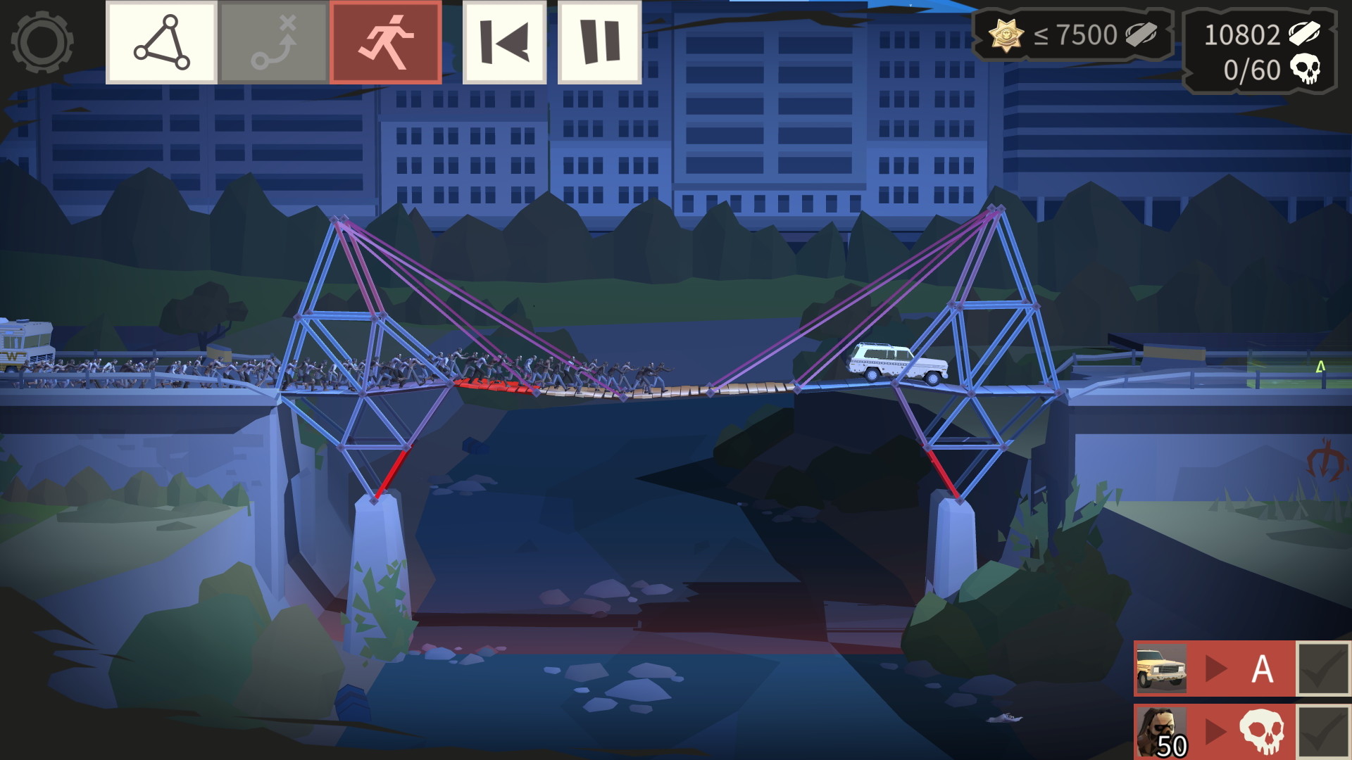 Bridge Constructor: The Walking Dead - screenshot 5