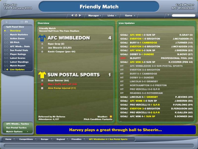 Football Manager 2005 - screenshot 2
