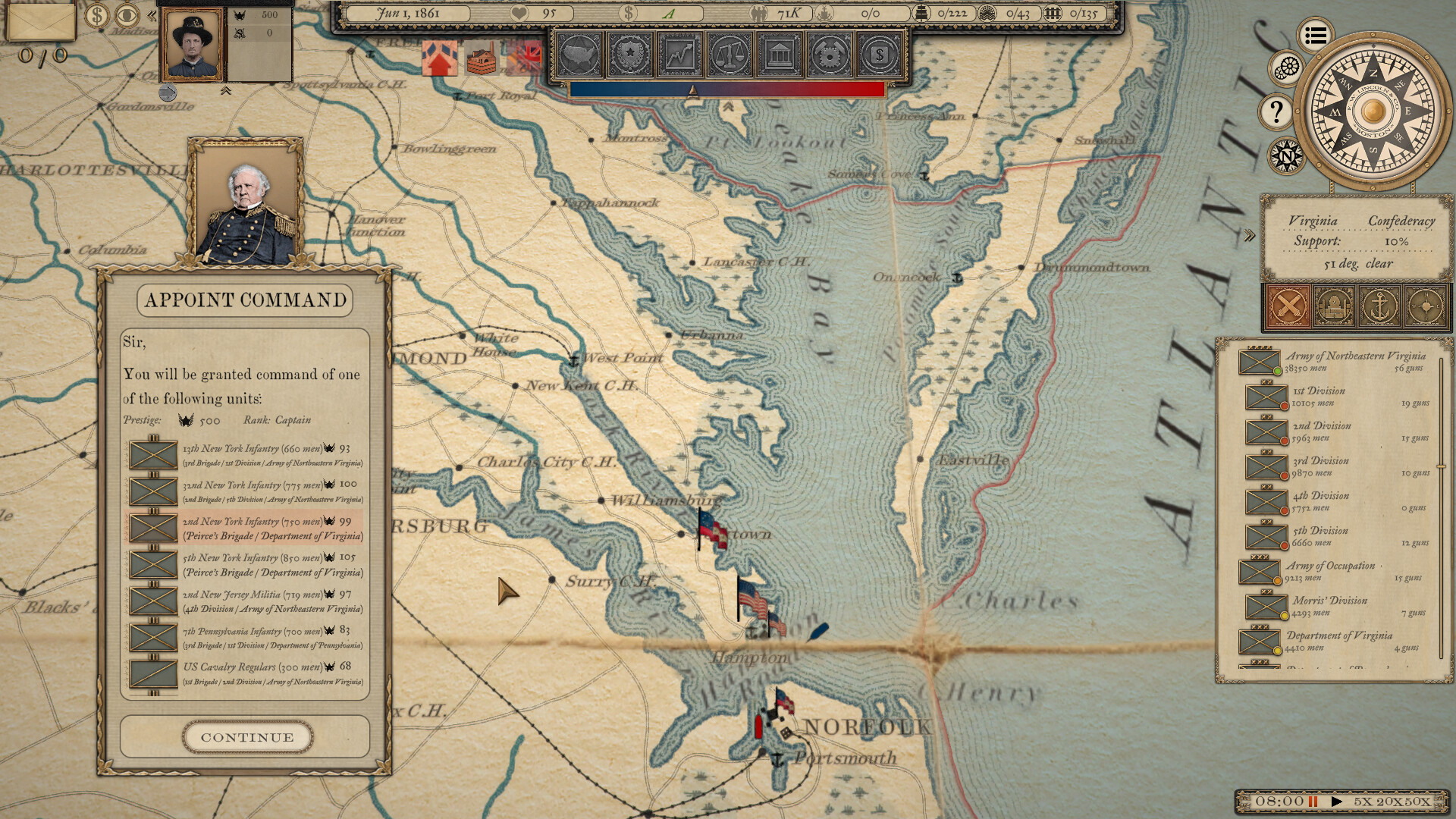 Grand Tactician: The Civil War - Whiskey & Lemons - screenshot 11