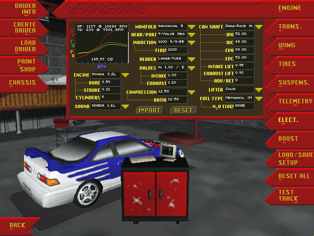 NIRA Intense Import Drag Racing - screenshot 9