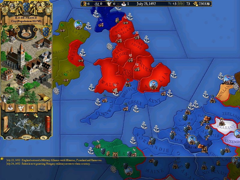 Europa Universalis 2 - screenshot 5