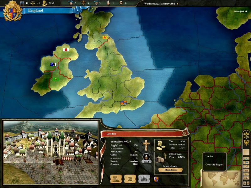 Europa Universalis 3 - screenshot 4