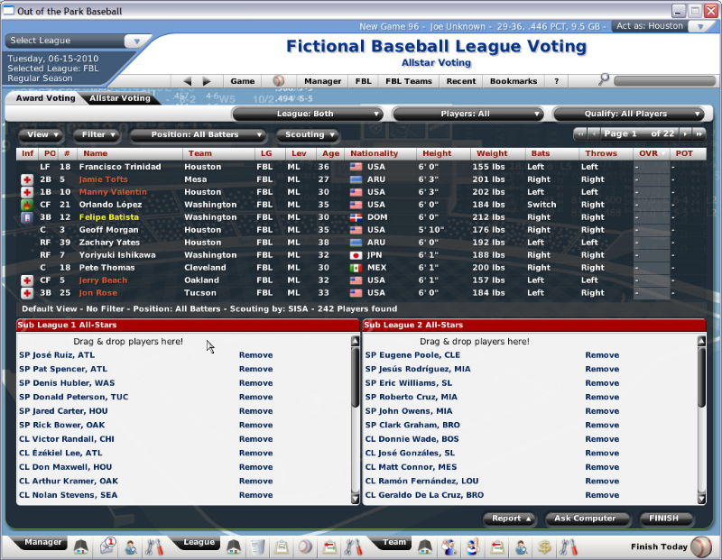 Out of the Park Baseball 2007 - screenshot 10