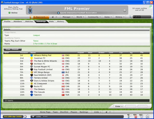 Football Manager Live - screenshot 12