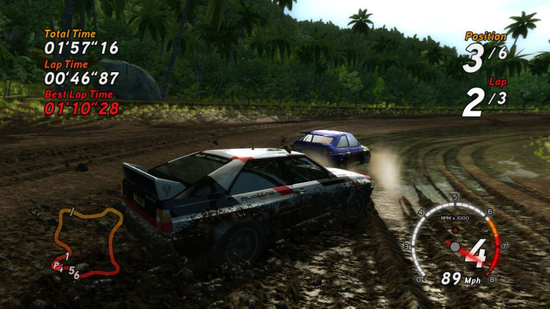 Sega Rally - screenshot 1