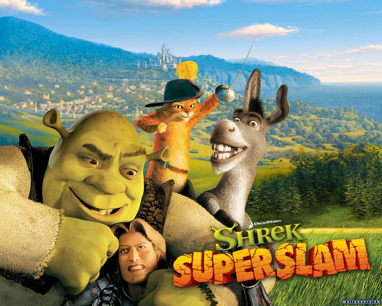 Shrek SuperSlam - wallpaper 1