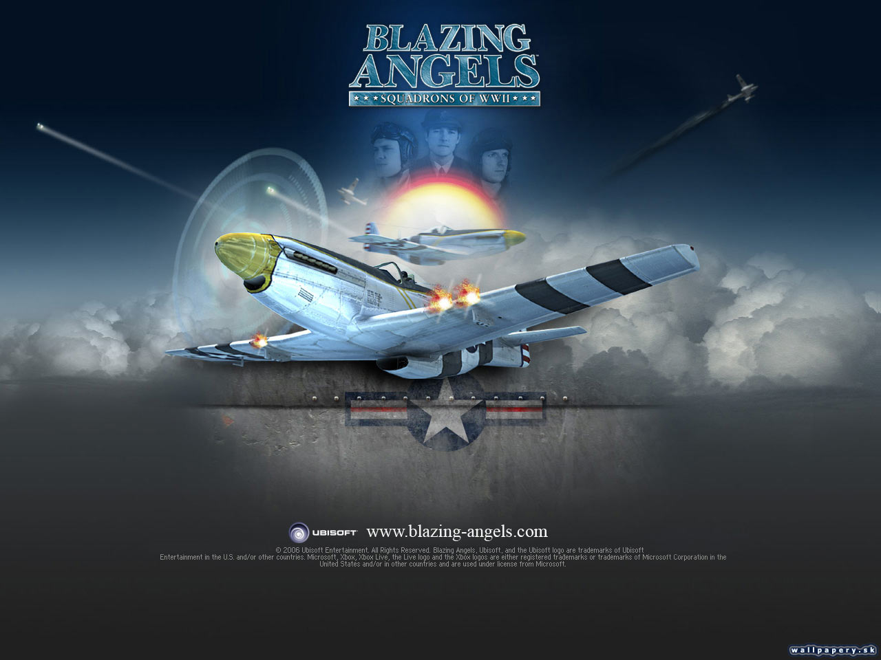 Blazing Angels: Squadrons of WWII - wallpaper 4