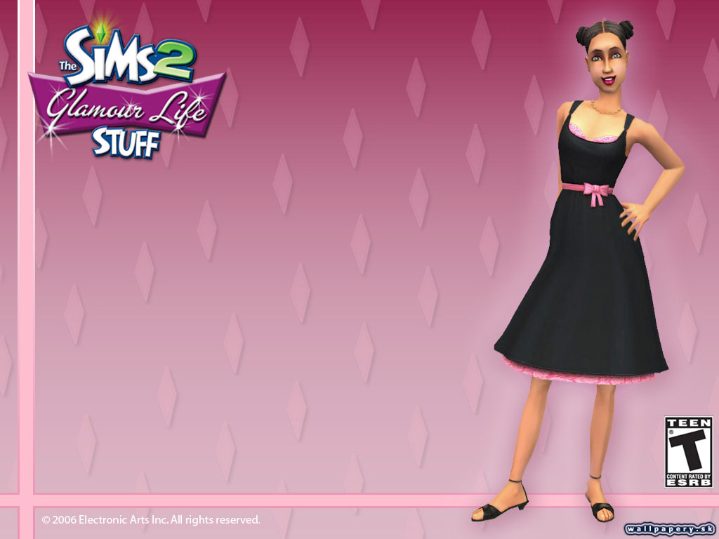 The Sims 2: Glamour Life Stuff - wallpaper 1