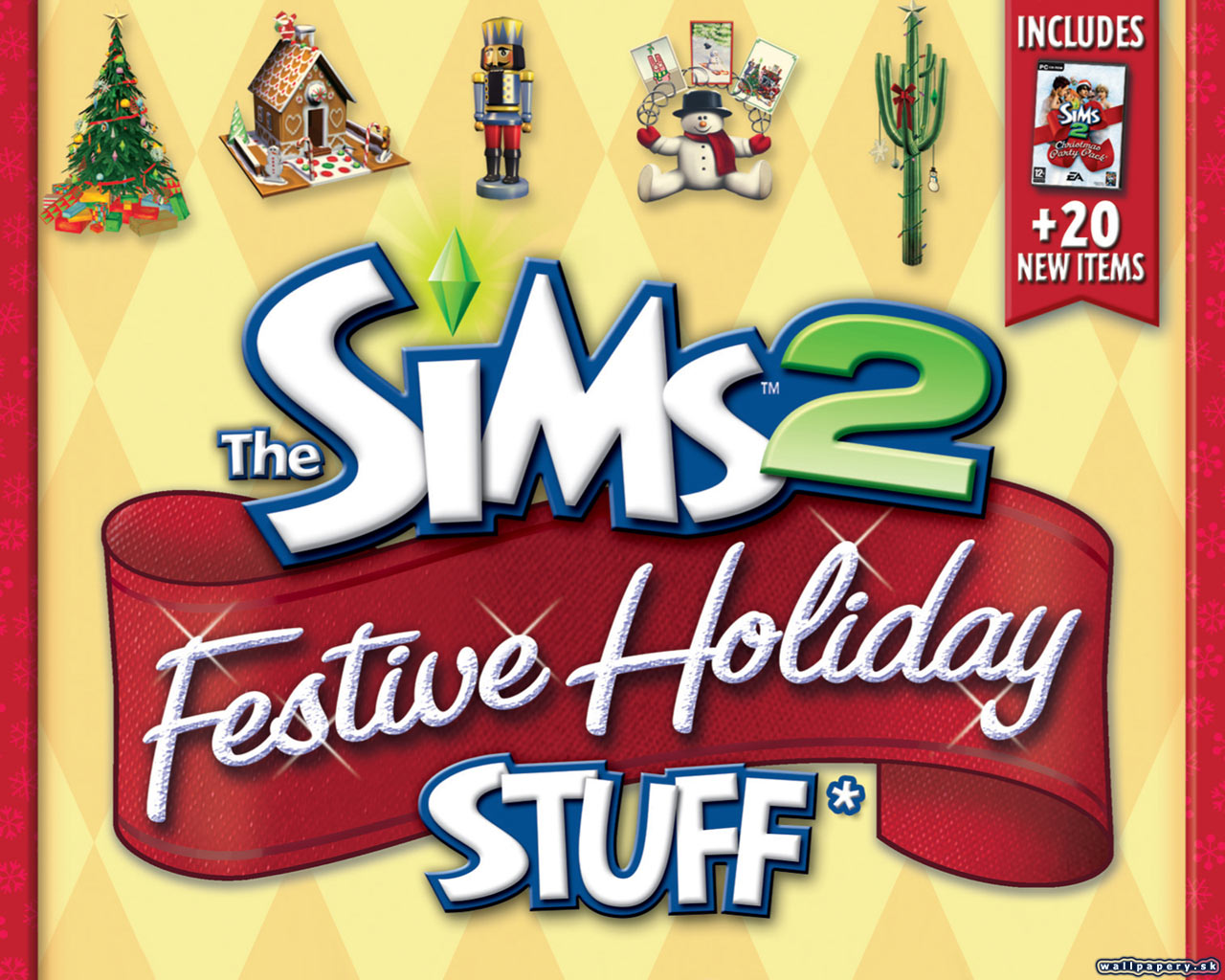 The Sims 2: Happy Holiday Stuff - wallpaper 4