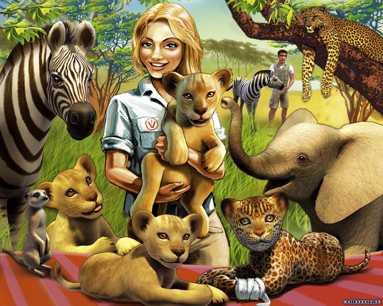 Pet Vet 3D: Wild Animal Hospital - wallpaper 1