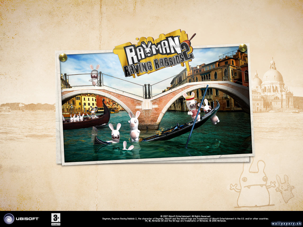 Rayman Raving Rabbids 2 - wallpaper 4