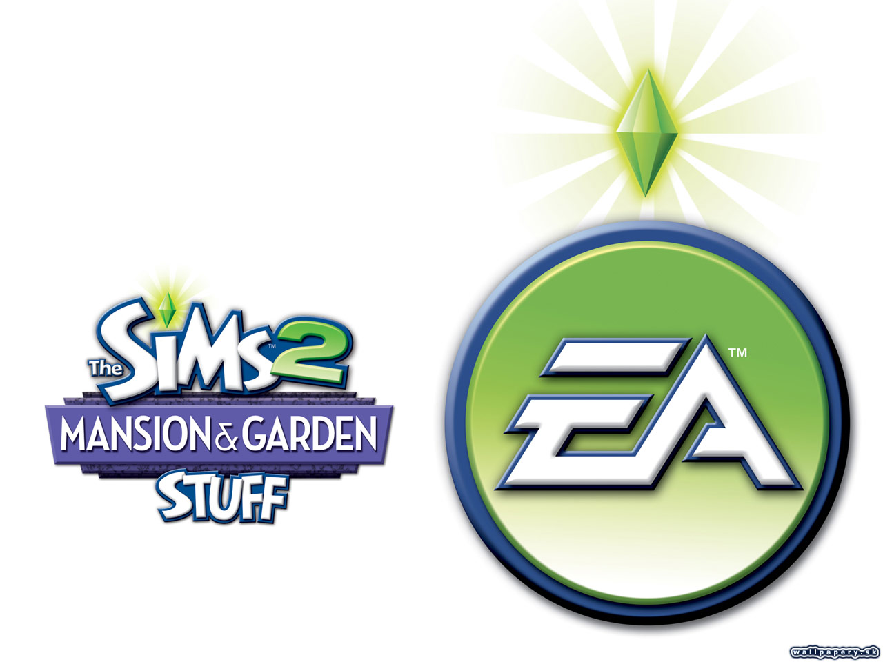 The Sims 2: Mansion & Garden Stuff - wallpaper 3