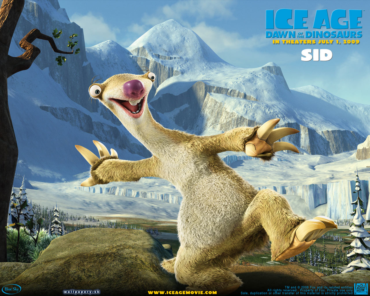 Ice Age 3: Dawn of the Dinosaurs - wallpaper 7