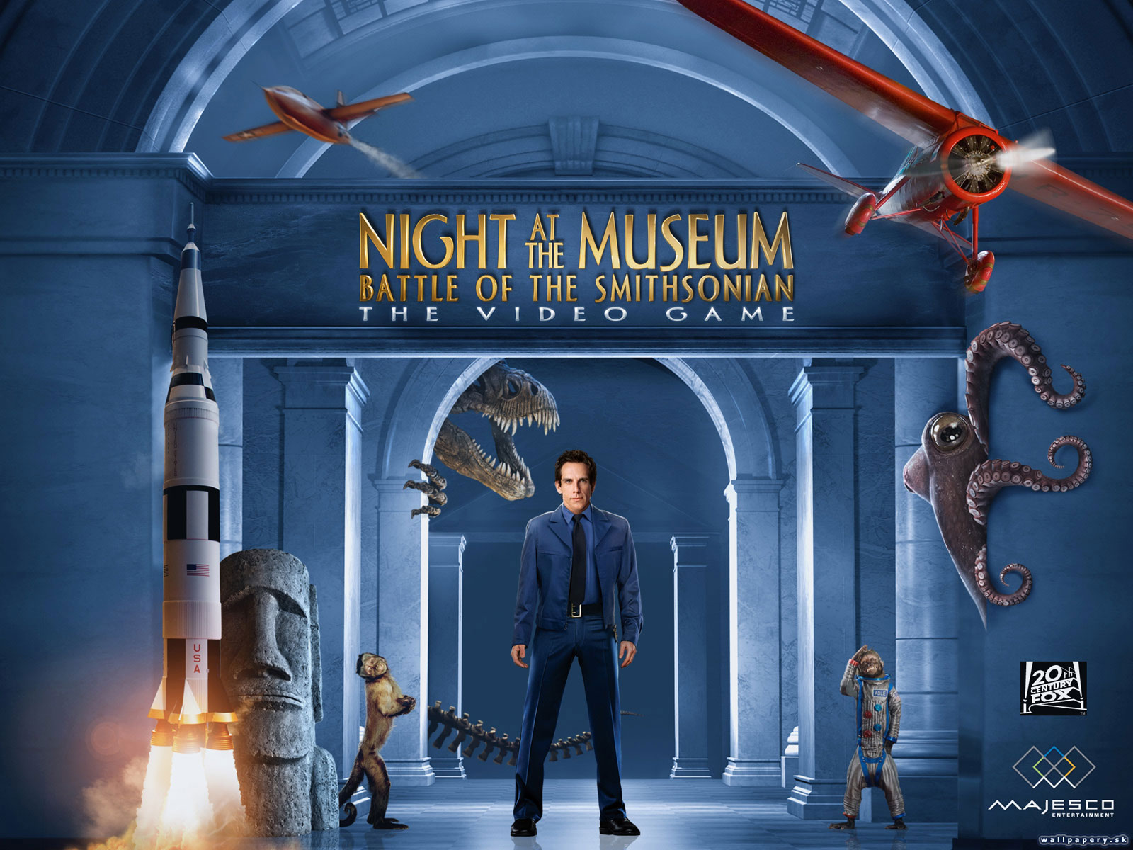 Night at the Museum: Battle of the Smithsonian - wallpaper 16