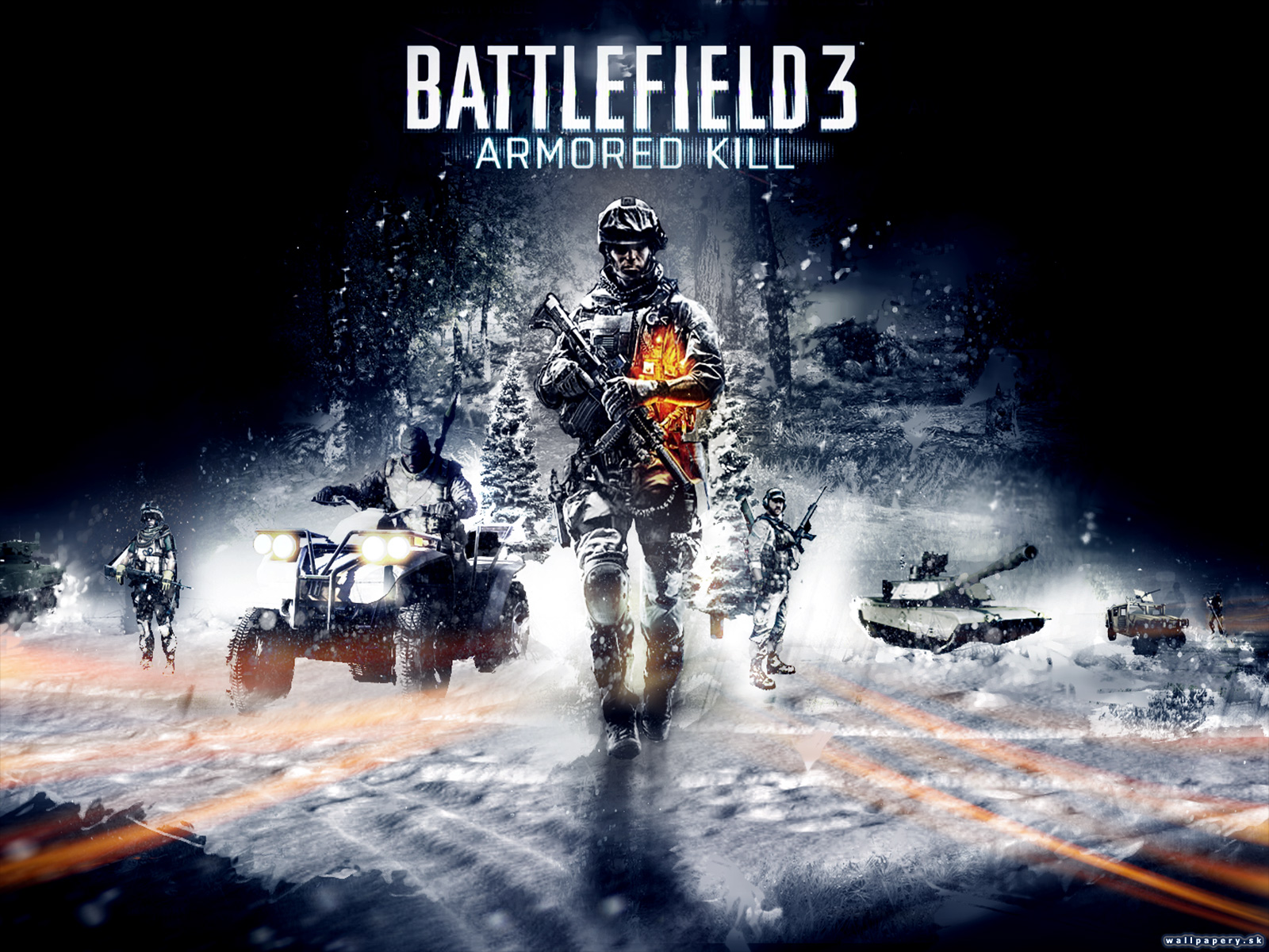 Battlefield 3: Armored Kill - wallpaper 3