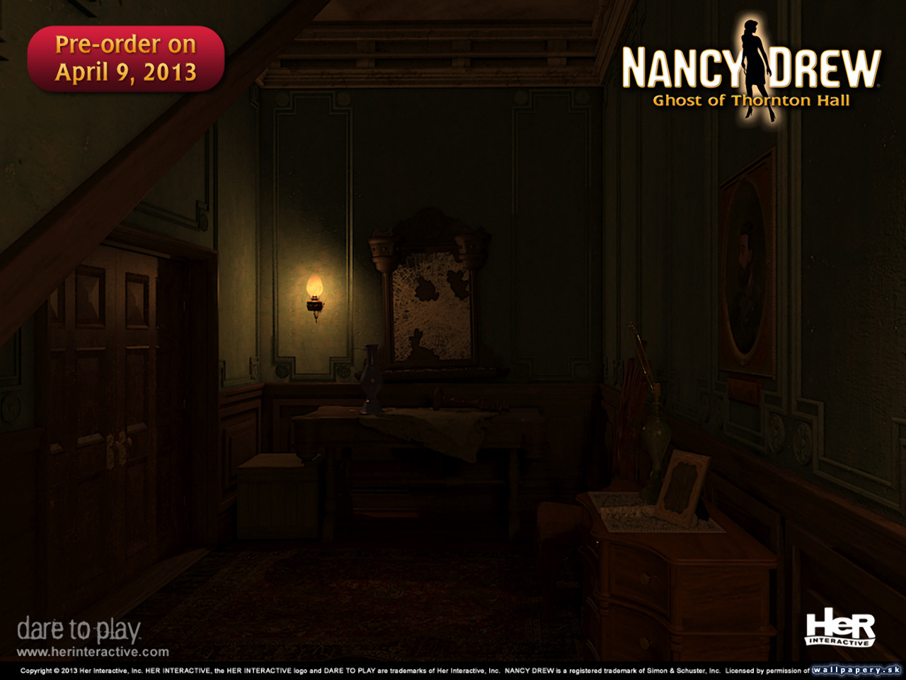 Nancy Drew: Ghost of Thornton Hall - wallpaper 6