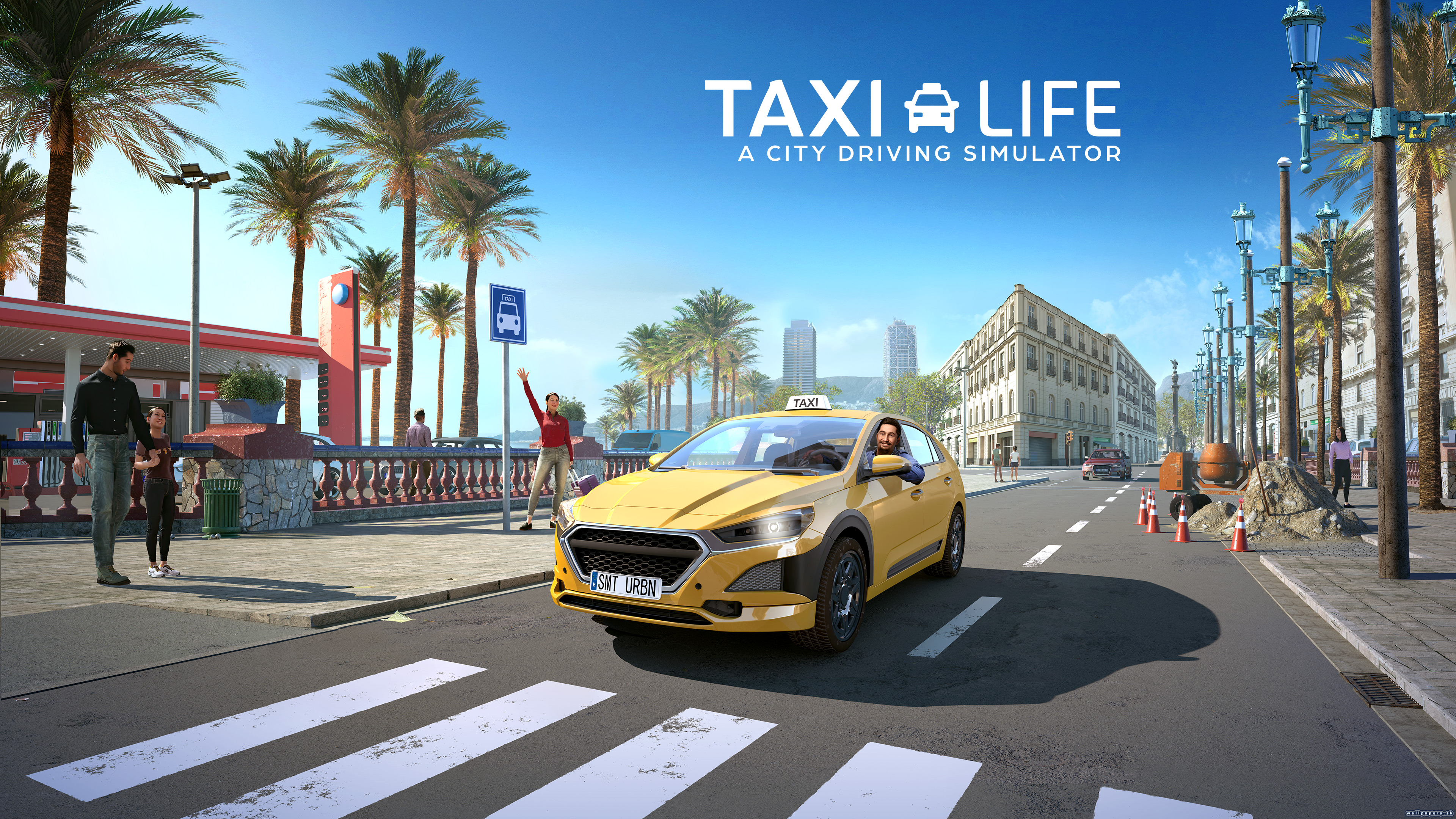 Taxi Life: A City Driving Simulator - wallpaper 1