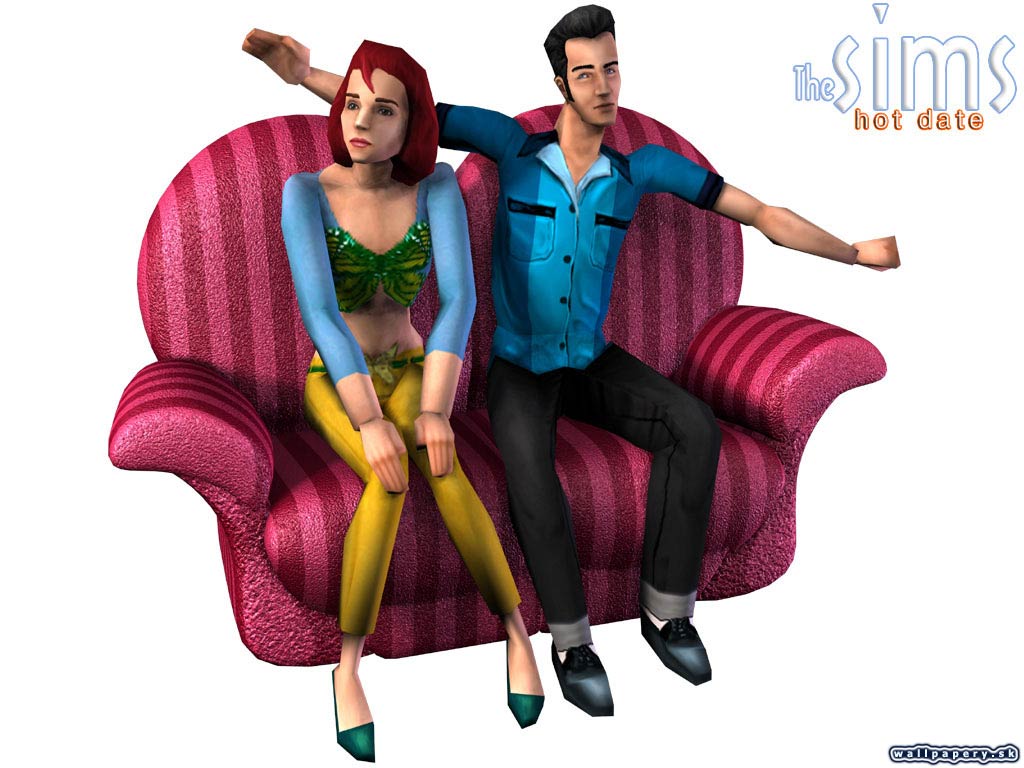 The Sims: Hot Date - wallpaper 3