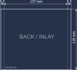 BACK / INLAY