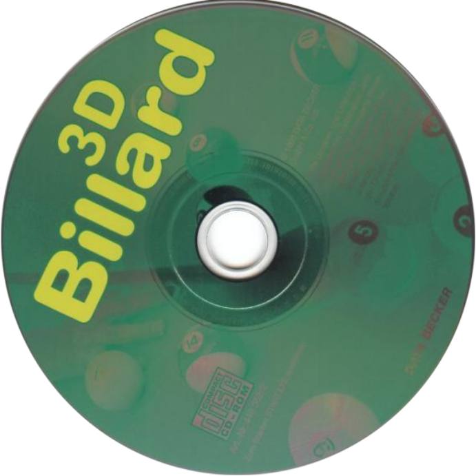 3D Billard - CD obal