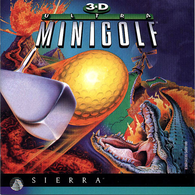 3D Ultra Minigolf - predn CD obal
