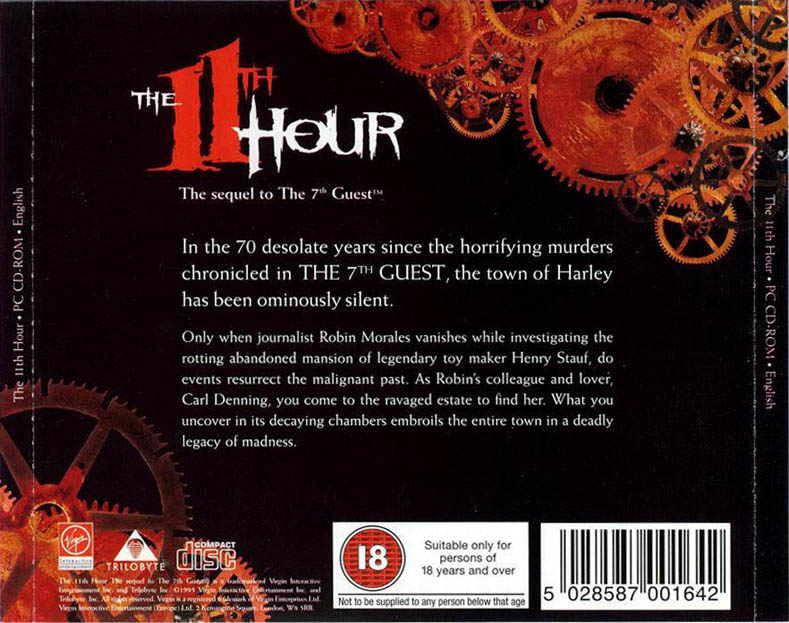 The 11th Hour - zadn CD obal