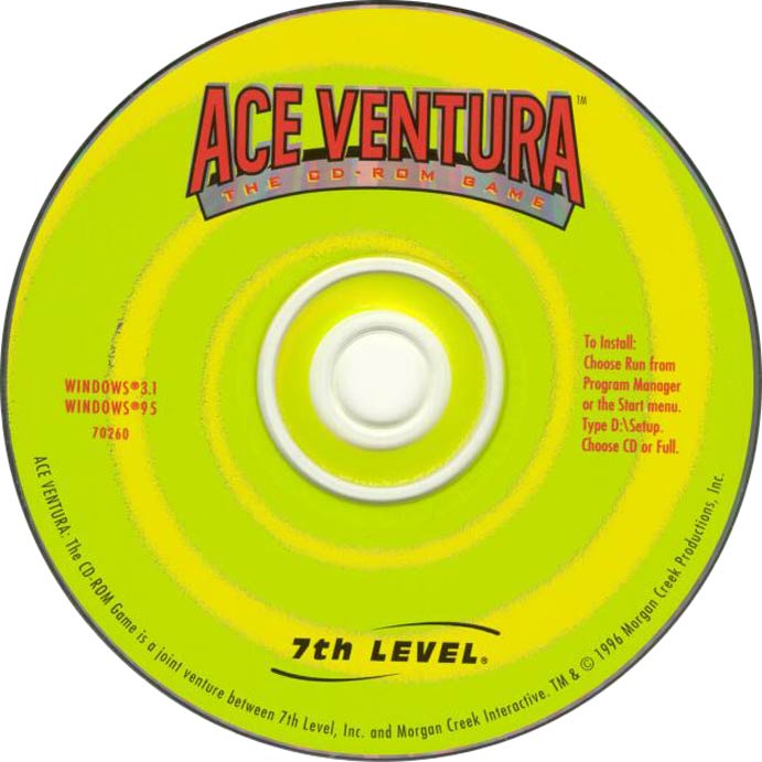 Ace Ventura - CD obal