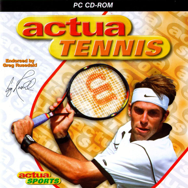 Actua Tennis - predn CD obal
