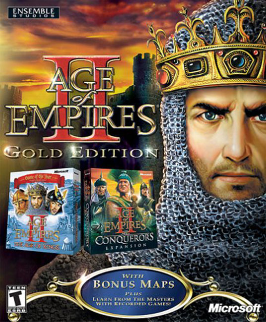 Age of Empires 2: Gold Edition - predn CD obal