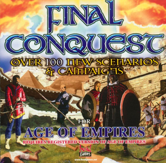 Age of Empires: Final Conquest - predn CD obal
