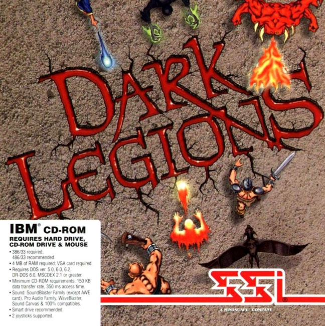 Dark Legions - predn CD obal