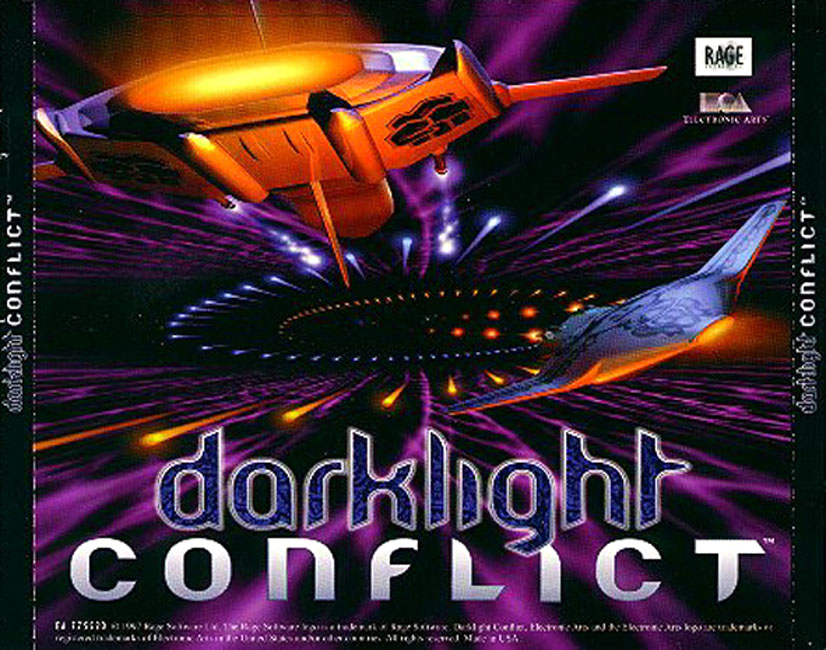 Darklight Conflict - zadn CD obal