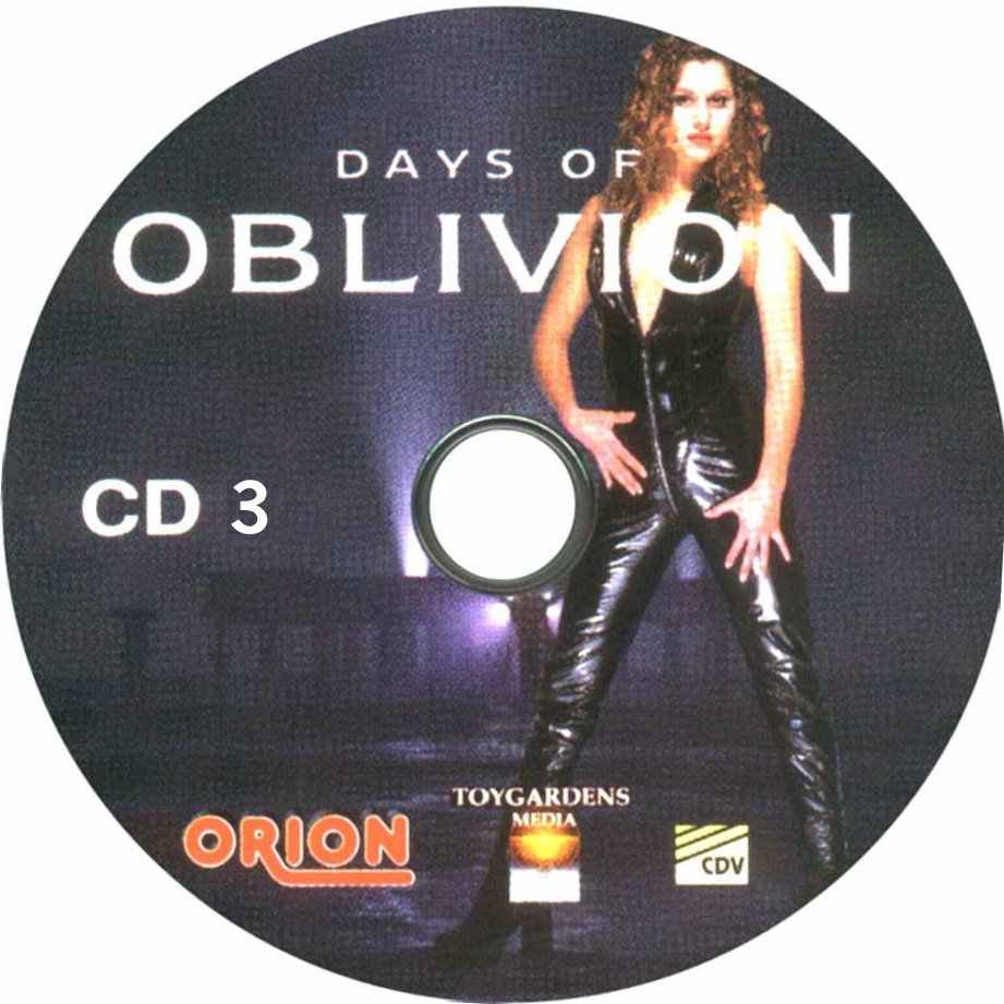 Days of Oblivion - CD obal 3