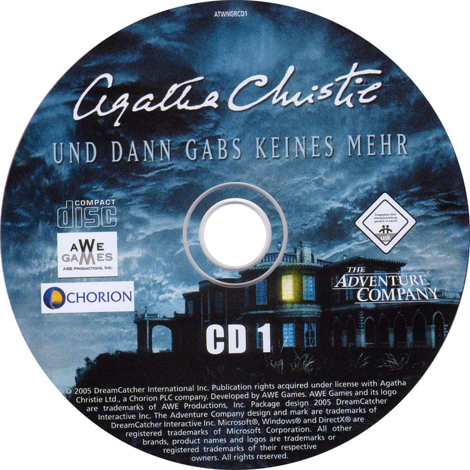 Agatha Christie: And Then There Were None - CD obal