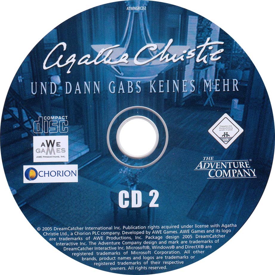 Agatha Christie: And Then There Were None - CD obal 2