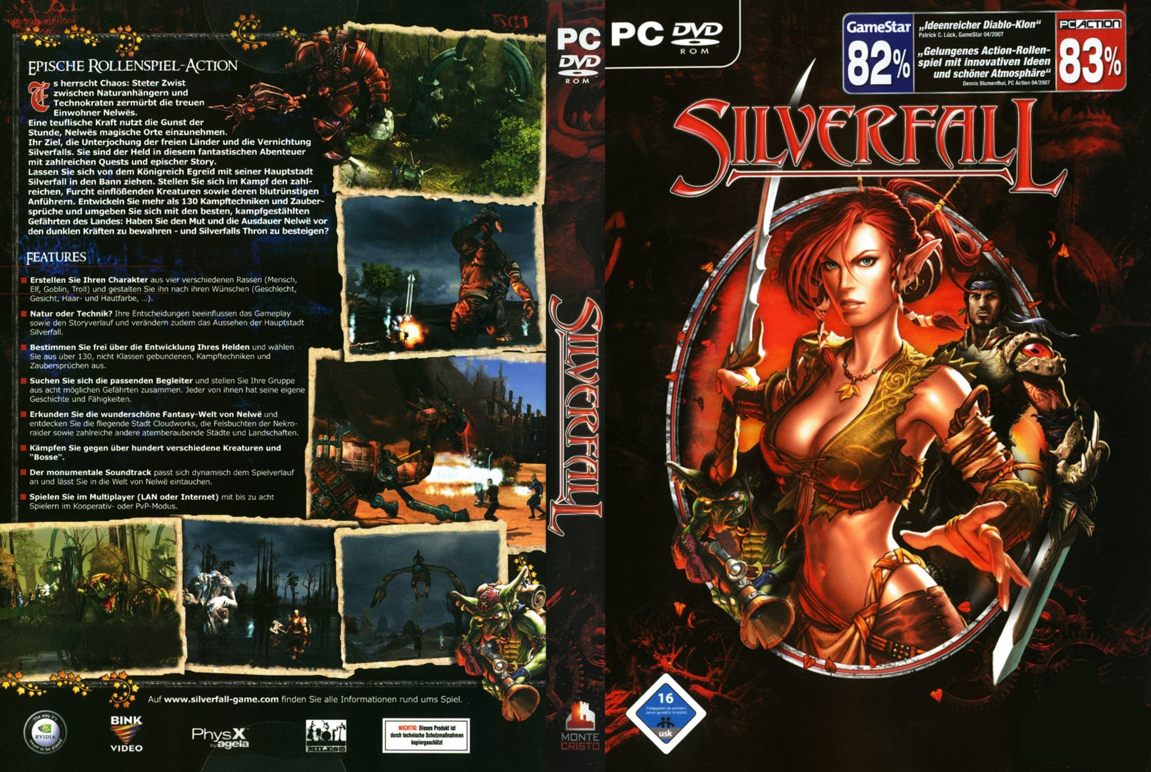 Silverfall - DVD obal