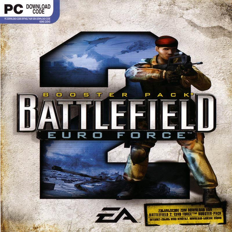 Battlefield 2: Euro Force - predn CD obal
