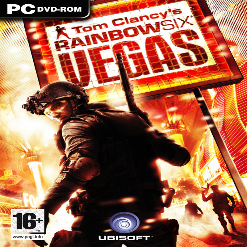 Rainbow Six: Vegas - predn CD obal