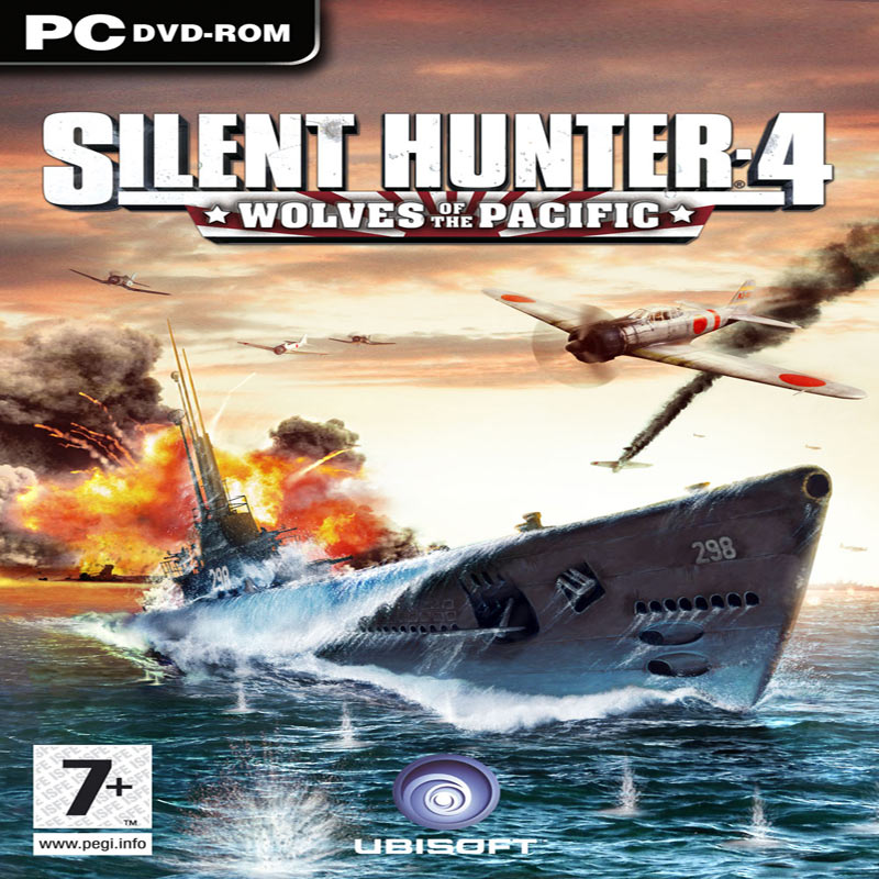 Silent Hunter 4: Wolves of The Pacific - predn CD obal