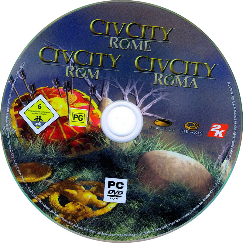 CivCity: Rome - CD obal