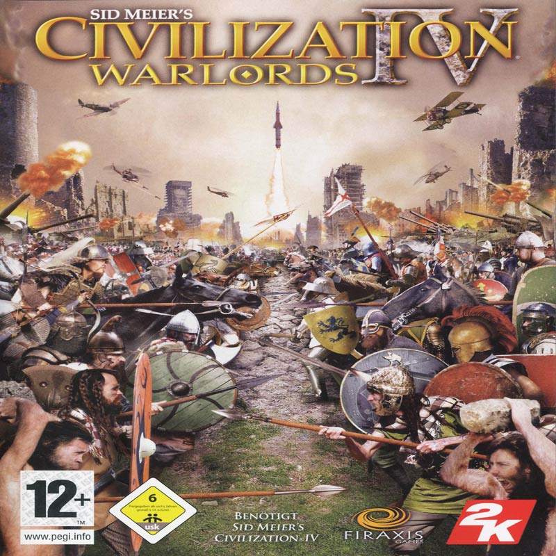 Civilization 4: Warlords - predn CD obal