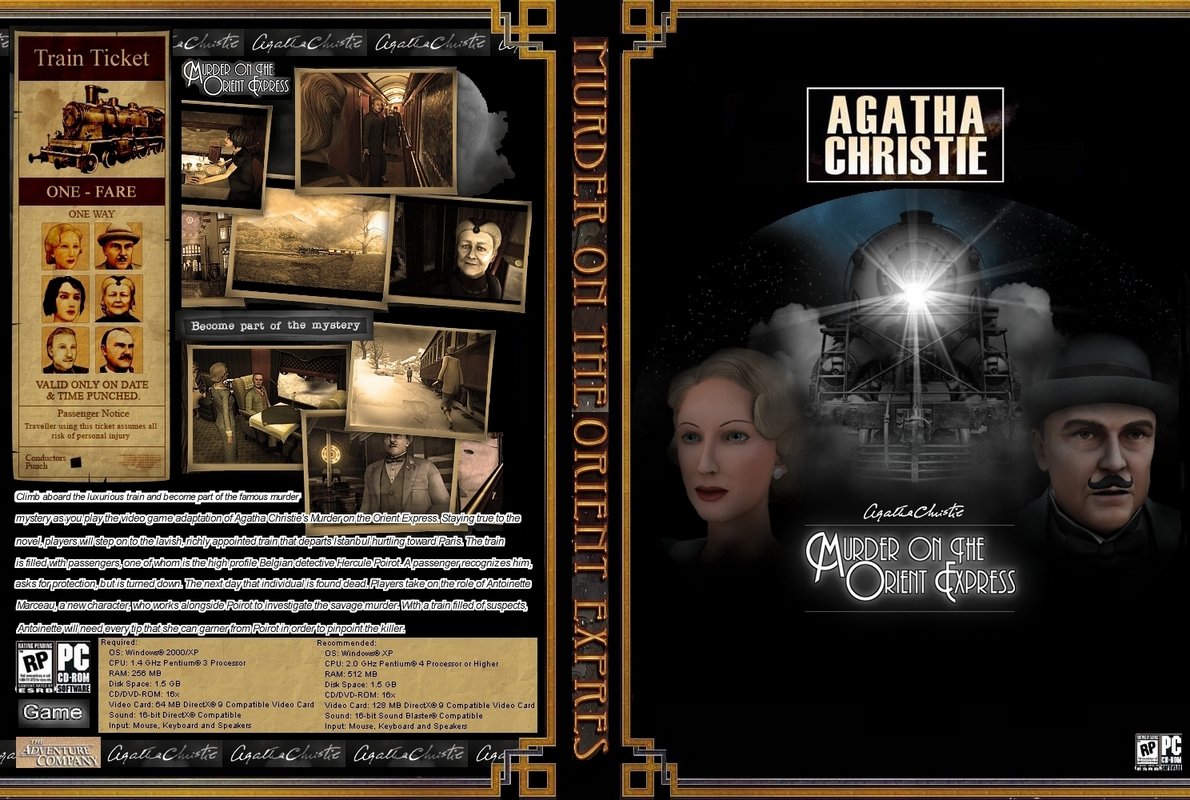 Agatha Christie: Murder on the Orient Express - DVD obal